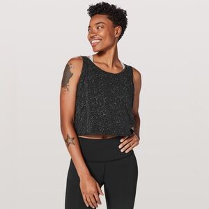 Lululemon Women’s It’s a Tie Tank Top Splatter Dye Size Medium